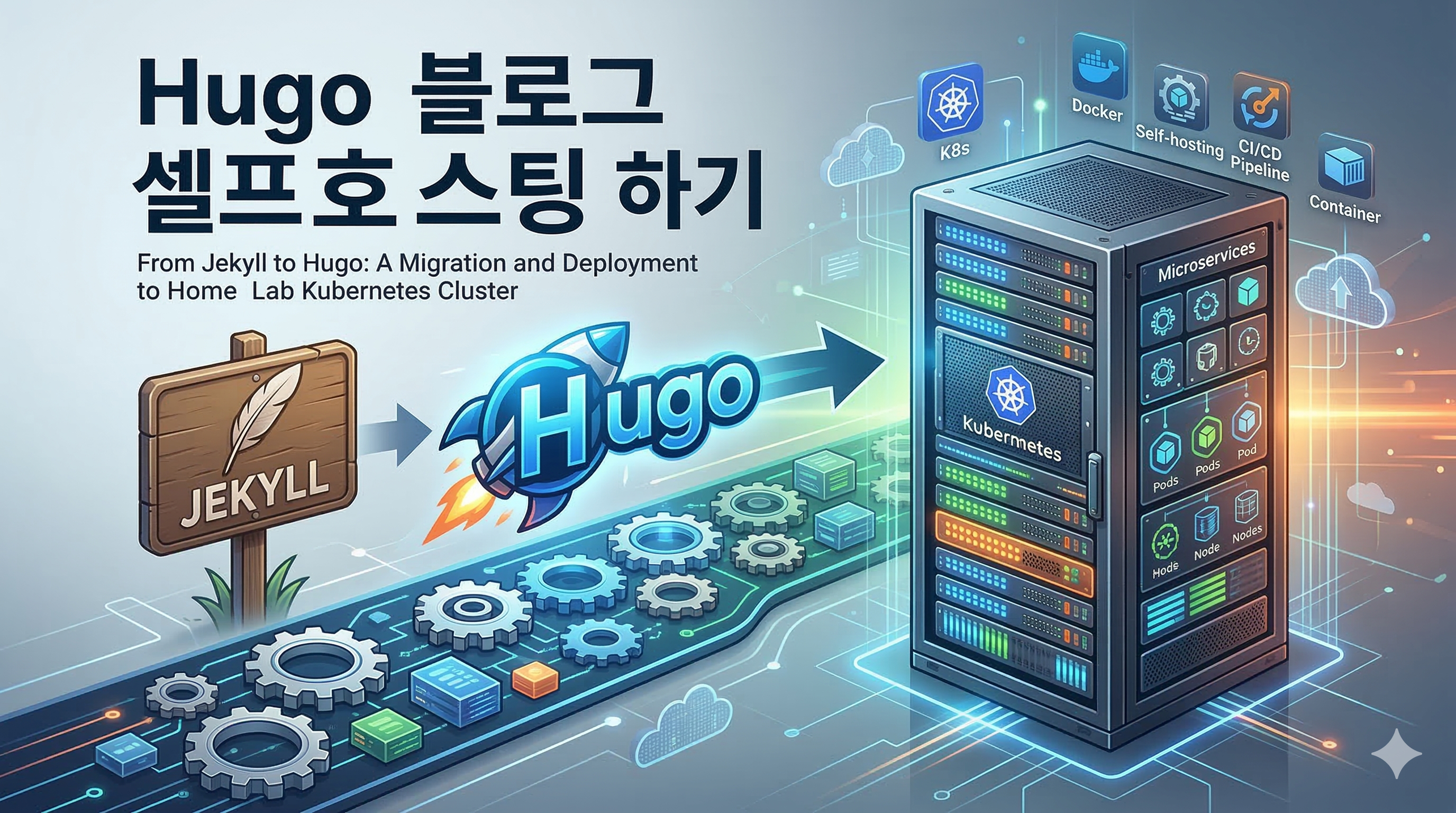 
          Hugo 블로그 셀프호스팅 하기 - Featured image
        